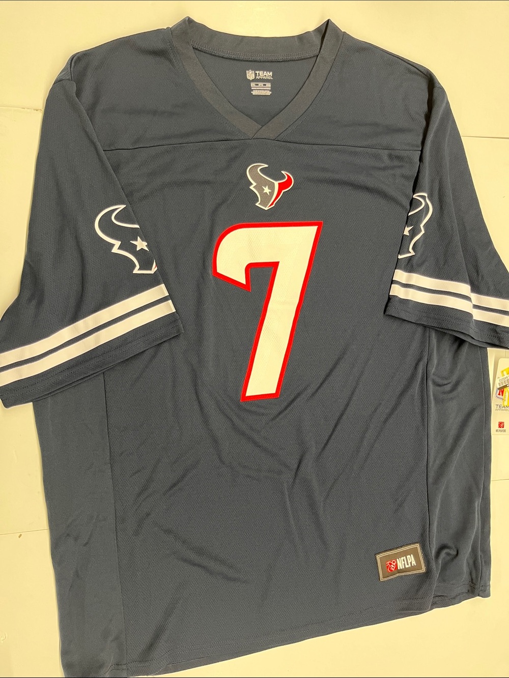 NEW NFL Officially Licensed Houston Texans STROUD #7 Jersey Men’s Size 2XL